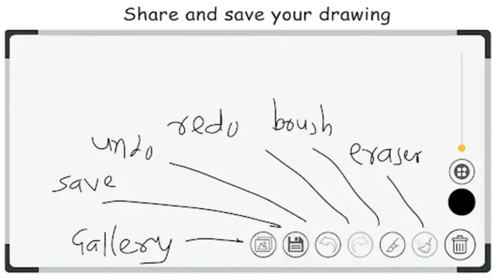 Whiteboard - Magic Slate android App screenshot 3